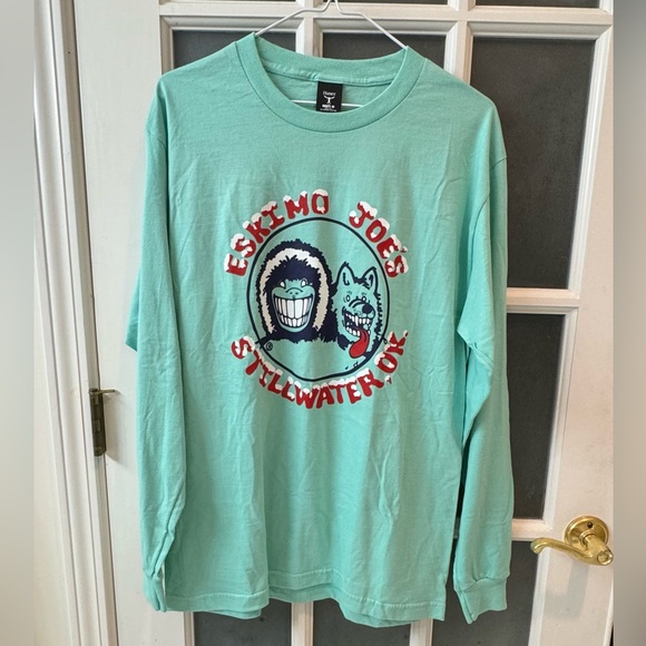 Eskimo Joe’s long-sleeve teal t-shirt. Excellent condition! Size: Medium - Picture 1 of 3